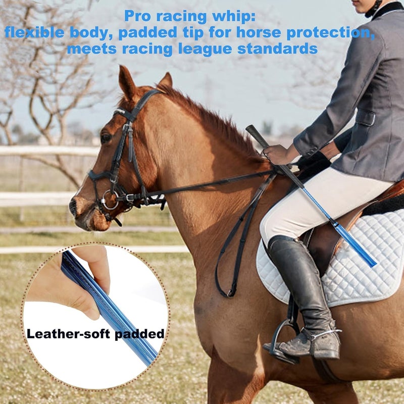 Luynro Professional Horse Racing Crop Jockey Whip 27 inch / 68cm - Image 5